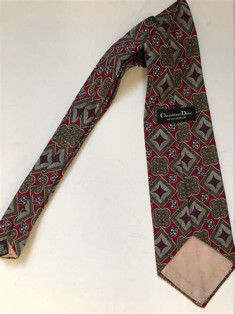 dior tie black